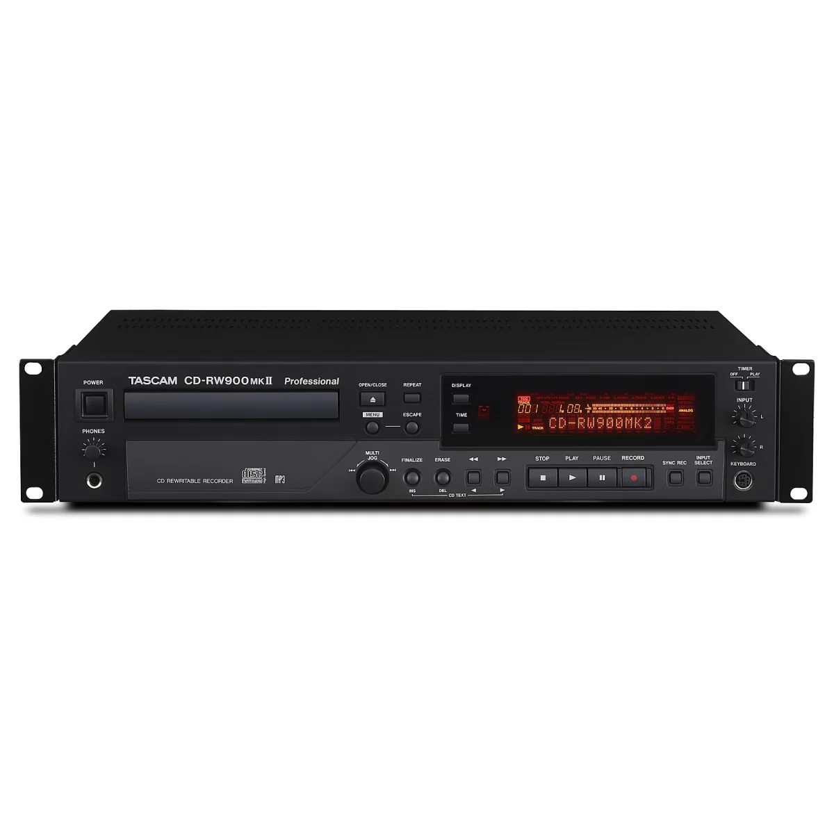 値下げ！TASCAM CD-RW900MKII ② Tascam CD-RW900 mk2 Профессиональный аудио CD рекордер купить в